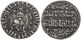 SELJUQ OF RUM: Kaykhusraw II, 1236-1245, AR bilingual tram (2.84g), Sis, AH639, A-1221, VF-EF, ex M.H. Mirza Collection. Issued by the Armenian ruler ...