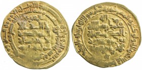 SAMANID: Nuh III, 976-997, AV dinar (3.65g), Herat, AH380, A-1468, with his title al-Malik al-Mansur below the obverse and citing Muhammad b. Nasir al...