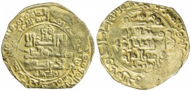 GHAZNAVID: Mahmud, 999-1030, AV dinar (4.17g), Ghazna, AH407, A-1607, some weakness near the rim, VF, ex Hans Mondorf Collection. 

Estimate: USD 15...