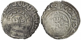 GREAT MONGOLS: Möngke, 1251-1260, AR dirham (3.32g), Shahr Qorum, AH65x, A-E1978, Zeno-210620, very blundered Arabic legends on both sides, with the l...