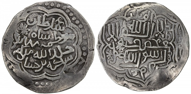 SHAHS OF BADAKHSHAN: Shah Baha al-Din, 1344-1358, AR dinar kebeki (7.95g), Badak...