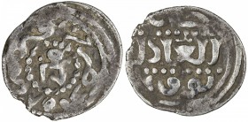 GOLDEN HORDE: Toqtu, 1291-1312, AR dirham (1.22g), Qrim, AH704, A-2023.4, rare date & subtype, VF.

Estimate: USD 100-130