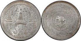 THAILAND: Rama IV, 1851-1868, AR 2 baht, ND (1863), Y-12, Dav-308, bright white lustrous surfaces, PCGS graded MS63.

Estimate: USD 2500-3500