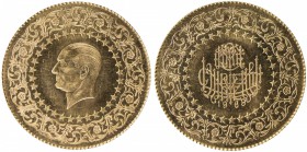 TURKEY: Republic, AV 100 kurush monnaie de luxe (7.01g), 1969, KM-872, BU

Estimate: USD 260-325