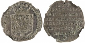 SCHWARZBURG-SONDERSHAUSEN: Anton Günther, 1620-1666, AR groschen, 1666, KM-80, issued in condolence for his death on 19 August 1666, NGC graded AU55....