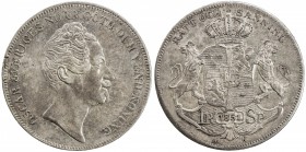 SWEDEN: Oscar I, 1844-1859, AR riksdaler, 1851, KM-667, initials AG, hairlined, nice toning, EF-AU.

Estimate: USD 350-400