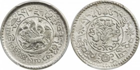 TIBET: AR 1½ srang, BE16-11 (1937), Y-24, a lovely lustrous example, PCGS graded MS64.

Estimate: USD 100-150