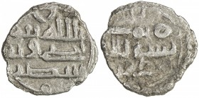 HABBARIDS OF SIND: Yahya, circa late 860s/870s, AR damma (0.48g), A-4532, Fishman-HS7, Yahya cited in obverse center, 'Umar at bottom on reverse, full...