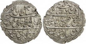 MYSORE: Tipu Sutlan, 1782-1799, AR rupee, Patan, AM1218 year 8, KM-126, bold strike, NGC graded MS64.

Estimate: USD 130-170