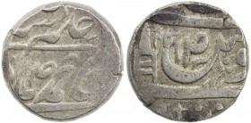 PATIALA: Rajinder Singh, 1876-1900, AR rupee (10.99g), VS[19]43, Y-6. SS-220, katar personal mark, VF-EF, ex Mohun Singh Collection. Rupees of Rajinde...