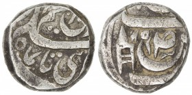 PATIALA: Rajinder Singh, 1876-1900, AR rupee (10.97g), VS[19]45, Y-6. SS-220, katar personal mark, F-VF, ex Mohun Singh Collection. Rupees of Rajinder...