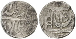 PATIALA: Rajinder Singh, 1876-1900, AR rupee (10.97g), VS[19]46, Y-6. SS-220, katar personal mark, F-VF, ex Mohun Singh Collection. Rupees of Rajinder...