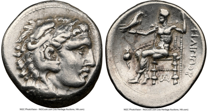 MACEDONIAN KINGDOM. Philip III Arrhidaeus (323-317 BC). AR drachm (18mm, 12h). N...