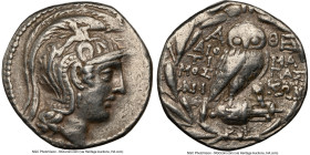 ATTICA. Athens. Ca. 2nd-1st centuries BC. AR tetradrachm (28mm, 16.67 gm, 12h). NGC Choice VF 4/5 - 4/5. New Style coinage, ca. 113/112 BC, Diotimus, ...