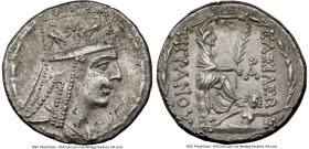 ARMENIAN KINGDOM. Tigranes II the Great (95-56 BC). AR tetradrachm (26mm, 16.04 gm, 12h). NGC Choice AU 5/5 - 3/5. Tigranocerta, ca. 83-70 BC. Diademe...