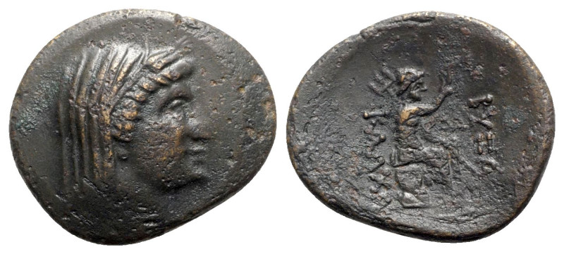 Thrace, Byzantion. Alliance coinage with Kalchedon, late 3rd-2nd century BC. Æ (...