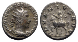 Trebonianus Gallus (251-253). Antoninianus (21mm, 4.79g, 6h). Antioch, 252-3. Radiate, draped and cuirassed bust r., seen from behind. R/ Trebonianus ...