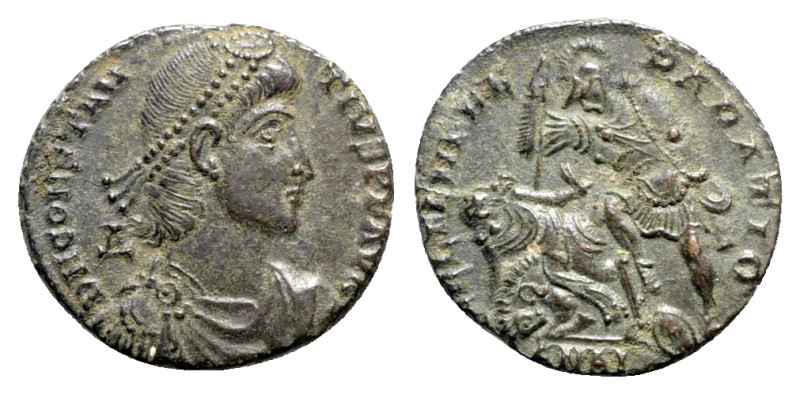 Constantius II (337-361). Æ Centenionalis (21mm, 4.23g, 6h). Antioch, 350-5. Dia...