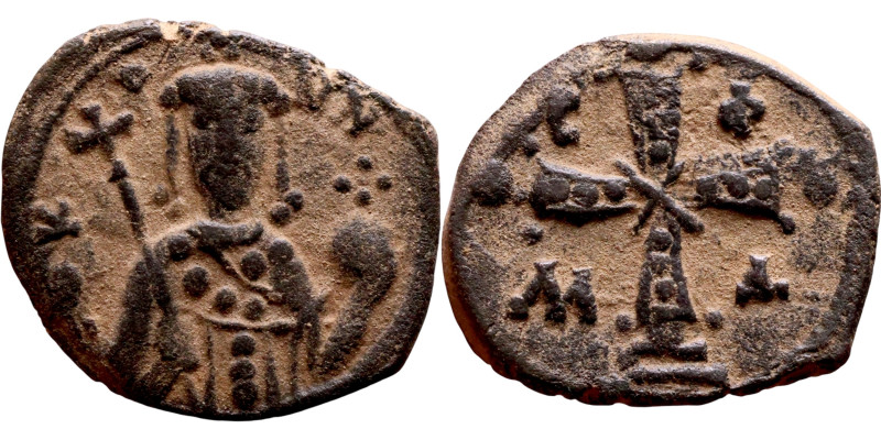 Alexios I Komnenos (1081-1118), Tetarteron (post reform). Thessalonica. Obverse:...