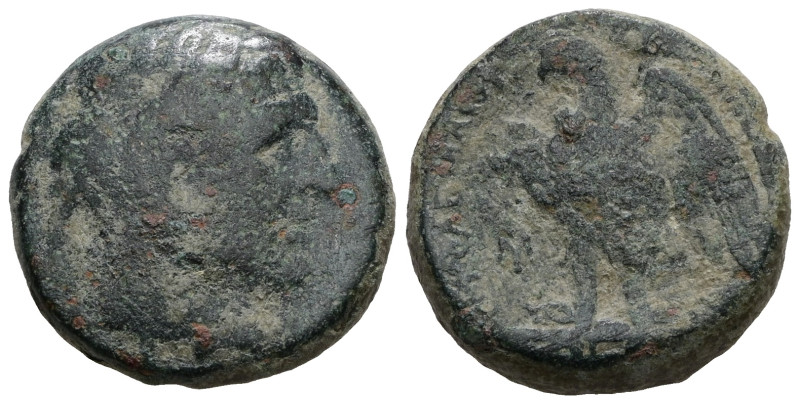 PTOLEMAIC KINGS of EGYPT. Ptolemy II Philadelphos. 285-246 BC. Æ Obol. 
Weight 1...