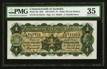 Australia Commonwealth of Australia 1 Pound ND (1927) Pick 16c R26 PMG Choice Very Fine 35. 

HID09801242017