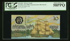 Australia Australia Reserve Bank 10 Dollars ND (1988) Pick 49b R310b Commemorative PCGS Choice About New 58PPQ. 

HID09801242017