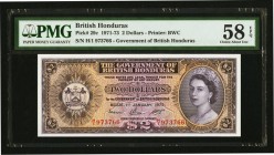 British Honduras Government of British Honduras 2 Dollars 1.1.1972 Pick 29c PMG Choice About Unc 58 EPQ. 

HID09801242017