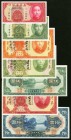 A Selection of Chinese Notes from the Kwantung Provincial Bank and the Provincial Bank of Kwangsi. Very Fine or Better. 

HID09801242017