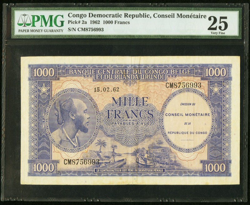 Congo, Democratic Republic Banque Centrale du Congo Belge et du Ruanda-Urundi 10...