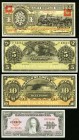 Lot of Four Examples from Costa Rica, Cuba, and Mexico About Uncirculated-Crisp Uncirculated. 

HID09801242017