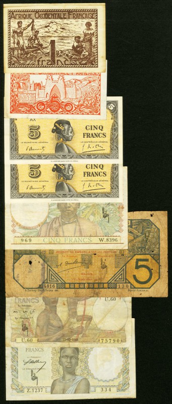 A Well Used Selection from French West Africa. Good or Better. 

HID09801242017