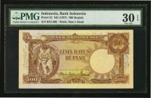 Indonesia Bank Indonesia 500 Rupiah ND (1957) Pick 52 PMG Very Fine 30 EPQ. 

HID09801242017