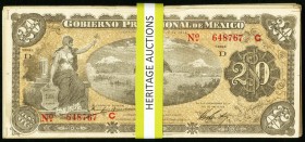 Mexico Gobierno Provisional de Mexico 20 Pesos 1.12.1914 M3976 78 Examples Fine-About Uncirculated. 

HID09801242017