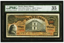 Mexico Banco Minero 10 Pesos 27.3.1914 Pick S164Ac M133c PMG Choice Very Fine 35. 

HID09801242017