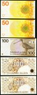 Netherlands Nederlandsche Bank 50 Gulden 4.1.1982 Pick 96 (2); 100 Gulden 28.7.1977 (1981) Pick 97a; 100 Gulden 9.1.1992 (7.9.1993) Pick 101 (2) About...