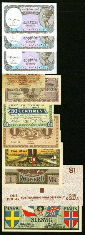 Around the World in Twenty-Five Notes. Very Fine or Better. 

HID09801242017