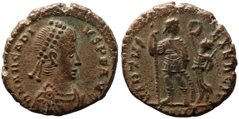 Arcadius (AD 383-388). Heraclea
AE Follis (19mm, 4,62g)