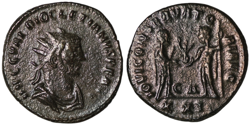 Diocletian (AD 284-305). Antioch
Antoninianus (20mm, 3,73g)

Reslisted-unpaid/un...
