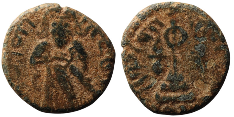 Umayyad Caliphate. Abd al-Malik ibn Marwan (AH 65-86 / AD 685-705). 'Standing Ca...