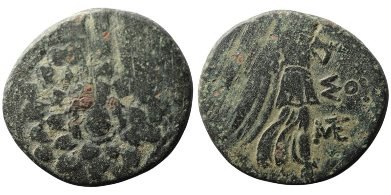 PONTOS. Amisos. Time of Mithradates VI Eupator. (Circa 85-65 BC).
AE Bronze (21m...