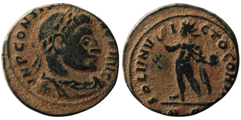 Constantine I 'the Great' (AD 307/10-337). Rome
AE Follis (19mm, 3,32g)

Reslist...