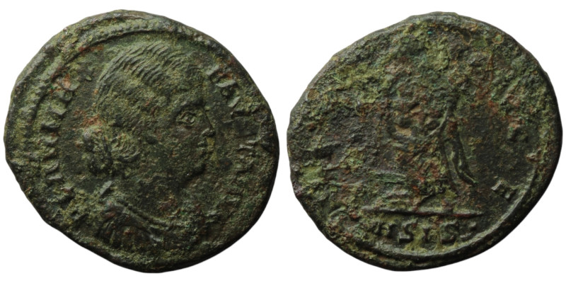 Fausta, Augusta (324-326 AD). Siscia
AE Follis (20mm, 2,58g)

Reslisted-unpaid/u...
