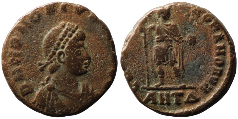 Honorius (AD 393-423). Antioch
AE Follis (19mm, 4,53g)