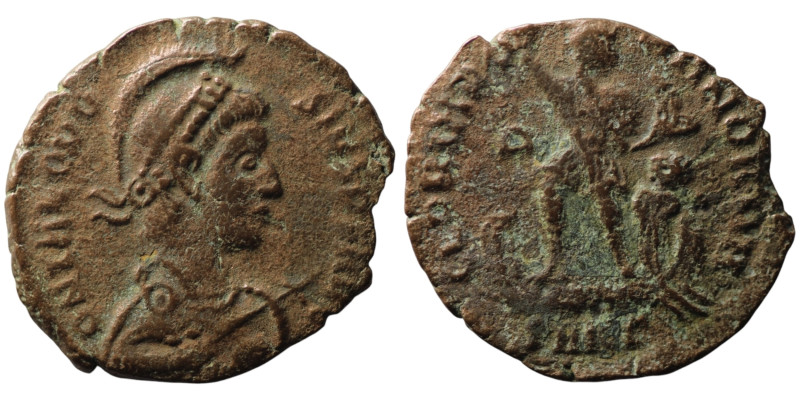 Theodosius I (AD 379-395). Kyzikos
AE Follis (24mm, 3,51g)