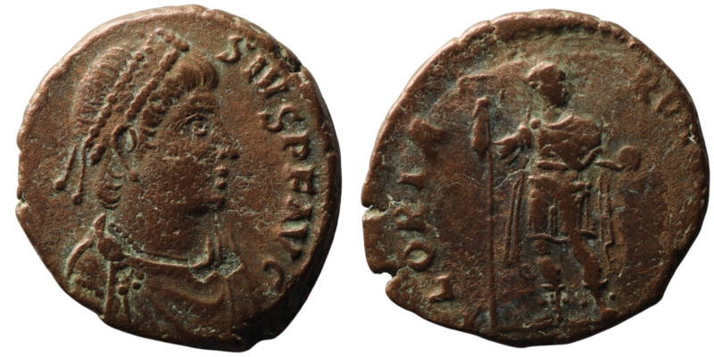 Theodosius I (AD 379-395)
AE Follis (21mm, 3,88g)