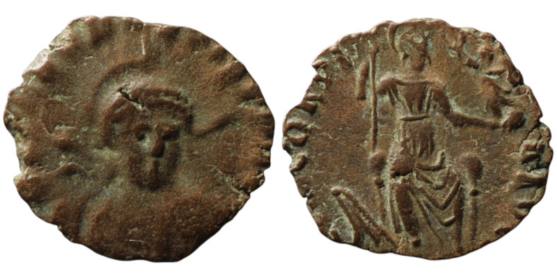 Roman Imperial coin
AE Bronze (15mm, 0,68g)