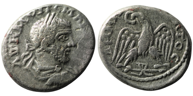 CYRRHESTICA. Cyrrhus. Macrinus (AD 217-218
Tetradrachm (25mm, 13,63g)