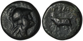 CILICIA. Aigeai. (Circa 164-47 BC)
AE Bronze (17mm, 7,18g)