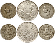 Greece 20 Drachmai 1960 & 30 Drachmai 1963 Lot of 3 coins