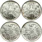 Greece 30 Drachmai ND (1963) Royal Dynasty Lot of 2 Coins
